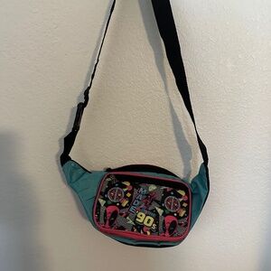 Deadpool Marvel Retro 90s Themed Fanny Pack Adjustable From Loot Crate